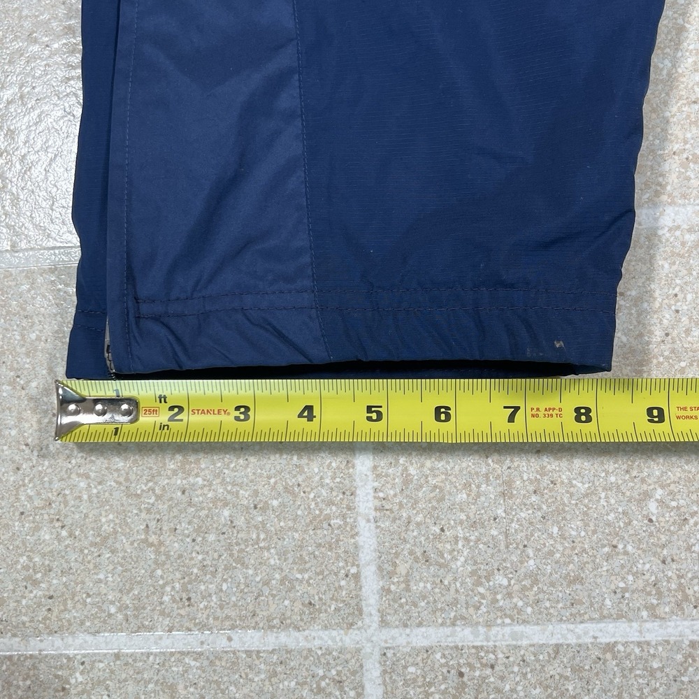 Adidas Vintage Y2K Track Suit Men's Size Sz L Nylon Windbreaker Navy Blue - Picture 16 of 16